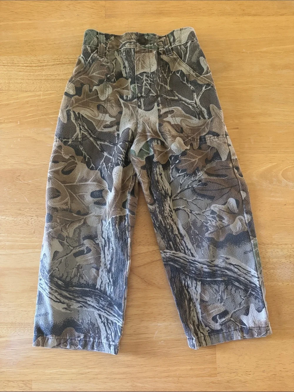 Boys vintage camo pants